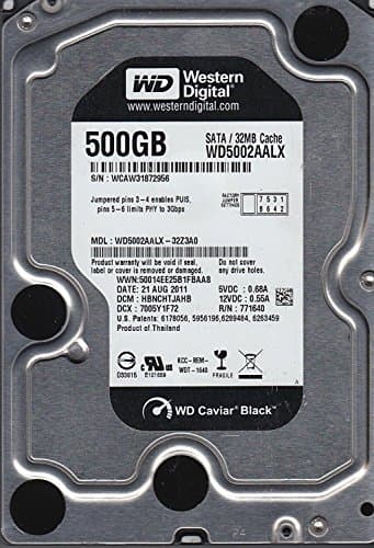 Western Digital Caviar Black 500GB 3.5" HDD 7200RPM SATA 6.0 Gb/s image