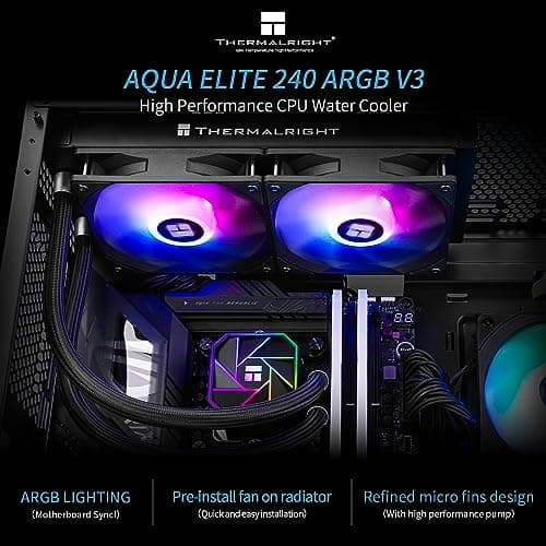 Thermalright Aqua Elite V3 Water 240mm Black image