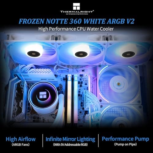 Thermalright Frozen Notte Water 360mm ARGB White image