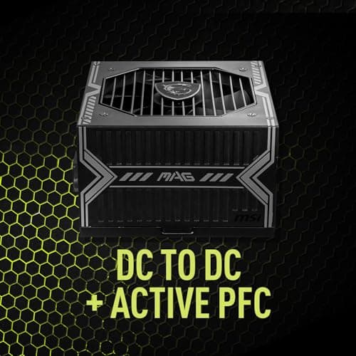 MSI MAG A750BE Black 750W Semi-Modular 80+ Bronze image