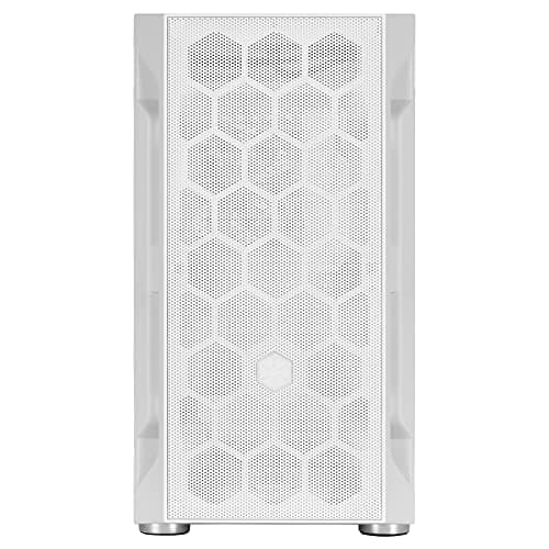Silverstone FARA H1M MicroATX Mini Tower White Tempered Glass Side Panel image