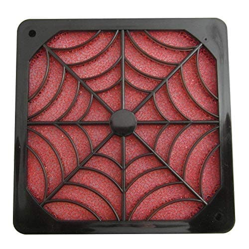 Evercool Spider Filter 92mm 41 CFM Red image