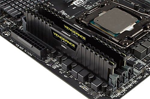 Corsair Vengeance LPX Black / Yellow DDR4-4000 CL18 32GB (2x16GB) image