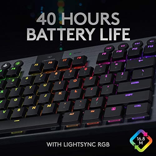 Logitech G915 TKL RGB Wireless/Bluetooth/Wired GL Linear Gaming Keyboard image