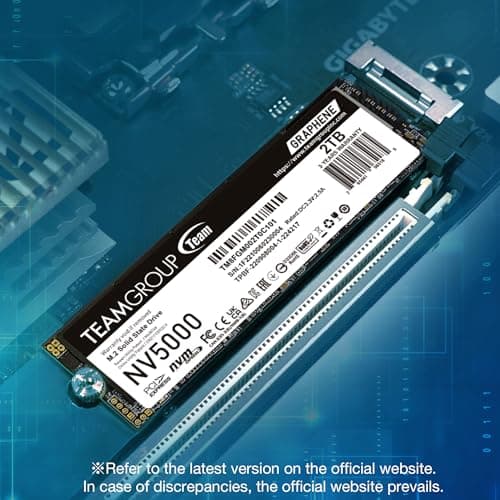 TEAMGROUP NV5000 2TB SSD M.2-2280 PCIe 4.0 x4 NVMe image