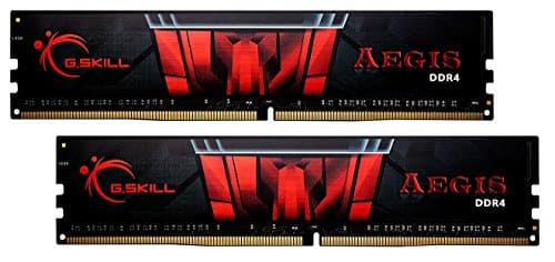 G.Skill Aegis Black / Red DDR4-3000 CL16 16GB (2x8GB) image