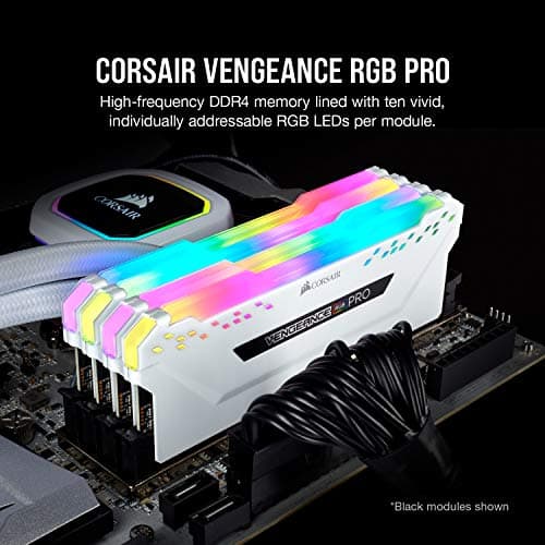 Corsair Vengeance RGB Pro White DDR4-3200 CL16 16GB (2x8GB) image