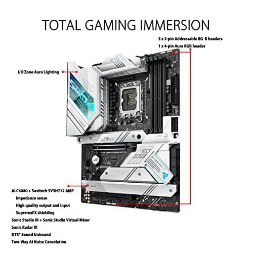 ASUS ROG STRIX Z690-A GAMING WIFI DDR4 ATX image