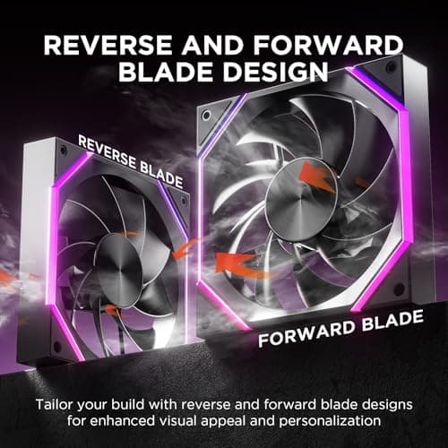 Asiahorse Nyota A14 140mm PC Case Fan – High-Efficiency Cooling Black image