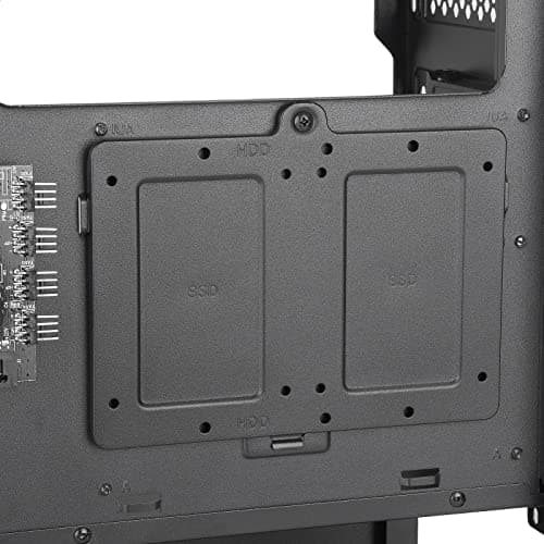 Silverstone FARA 511Z ATX Mid Tower Black Tempered Glass Side Panel image