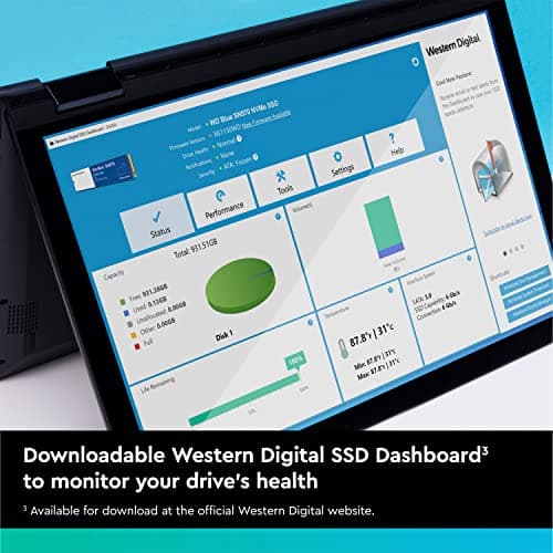 Western Digital Blue SN570 1TB M.2-2280 SSD PCIe 3.0 X4 NVMe image