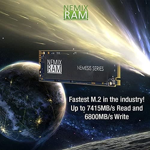 NEMIX RAM NEMESIS 4TB SSD M.2 PCIe 4.0 NVMe image