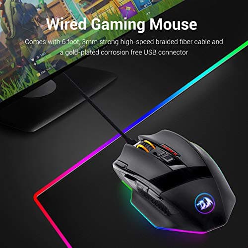 Redragon Mammoth Laser Wired Mouse image