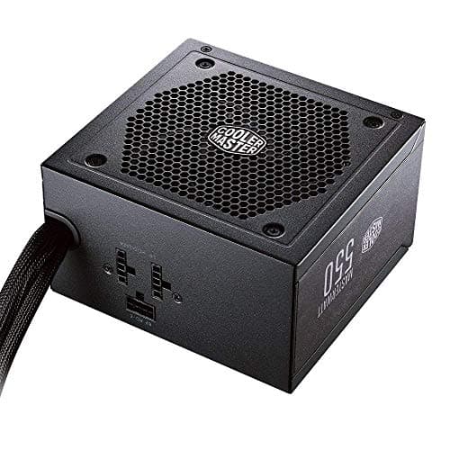 Cooler Master MasterWatt 550 550 W 80+ Bronze Certified Semi-modular ATX Power Supply image
