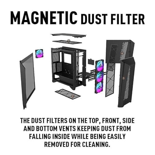 MSI MEG PROSPECT 700R ATX Mid Tower Black Tempered Glass Side Panel, USB 3.2 Gen 2x2 Type-C, USB 3.2 Gen 1 Type-A image