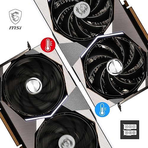 MSI SUPRIM X GeForce RTX 4080 16GB GDDR6X Black image