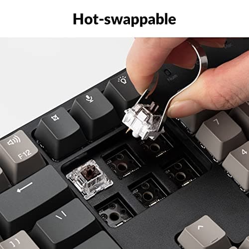 Keychron C2 Pro V1 RGB Hotswap Wired Mechanical Gaming Keyboard with Keychron K Pro Brown Switches image