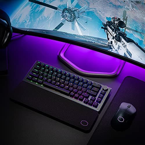 Cooler Master CK721 RGB Bluetooth/Wireless/Wired Gaming Keyboard image