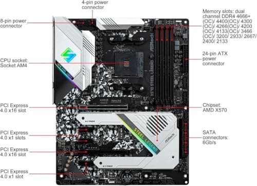 ASRock X570 Steel Legend AM4 DDR4 ATX image