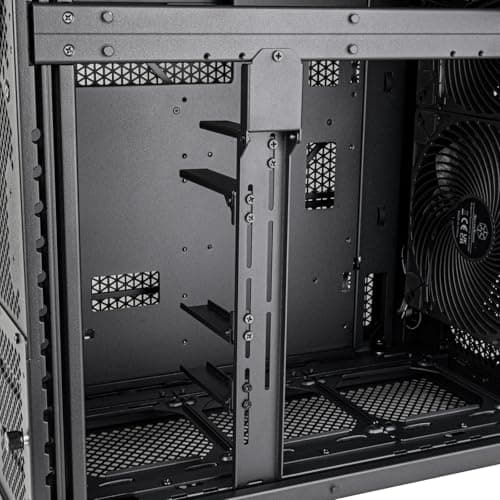 Silverstone ALTA D1 ATX Full Tower Black Mesh Side Panel image