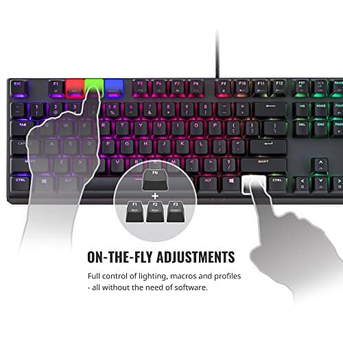 Cooler Master MasterKeys MK750 MX Red RGB Wired Gaming Keyboard image