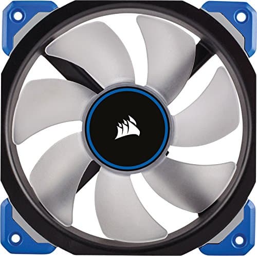 Corsair ML120 Pro LED, Blue, 120mm Premium Magnetic Levitation Cooling Fan image