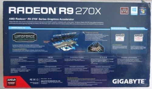 Gigabyte WINDFORCE Radeon R9 270X 2 GB image