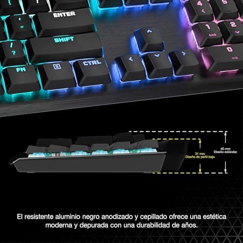Corsair K60 RGB Pro RGB Wired Gaming Keyboard image