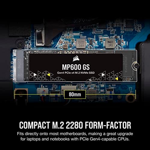 Corsair MP600 GS 1TB SSD M.2-2280 PCIe 4.0 x4 NVMe image