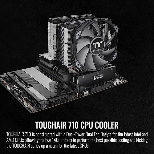 Thermaltake TOUGHAIR 710 Air 165mm 81.96 CFM Gray image