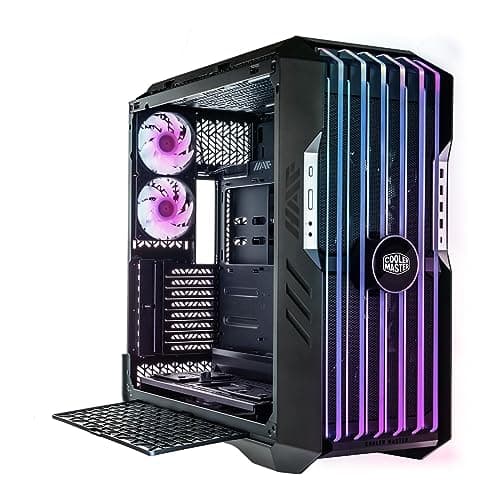 Cooler Master HAF 700 EVO ATX Full Tower Gray / Black with Tempered Glass Side Panel and USB 3.2 Gen 2 Type-C, USB 3.2 Gen 1 Type-A image