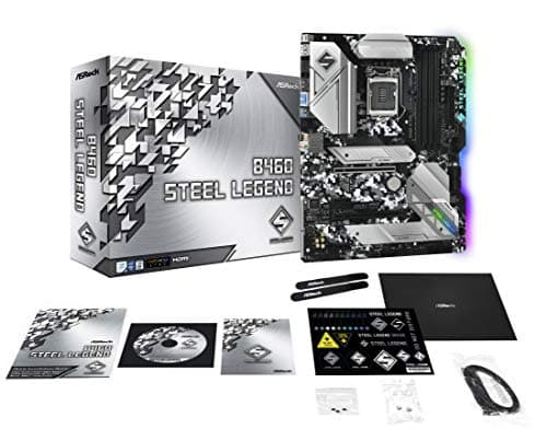 ASROCK B460 STEEL LEGEND Supports 10th Gen Intel® Core™ Processors(Socket 1200) motherboard image