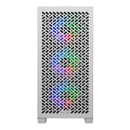 Cooler Master Elite 302 Micro ATX Mini Tower White / Black with Tempered Glass Side Panel and USB 3.2 Gen 1 Type-C, USB 3.2 Gen 1 Type-A image