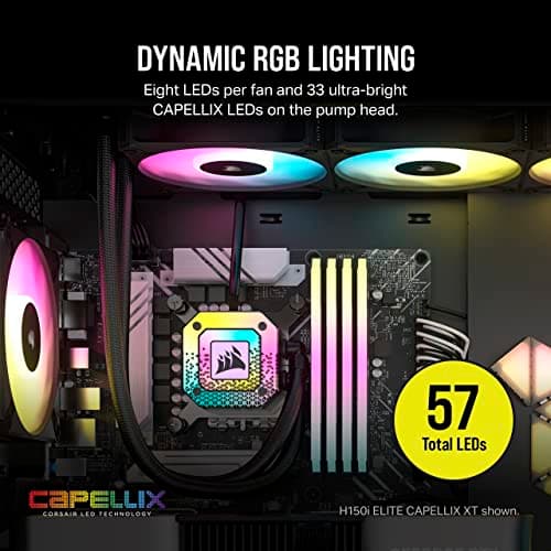 Corsair iCUE H170i ELITE CAPELLIX XT Water 420mm Black image