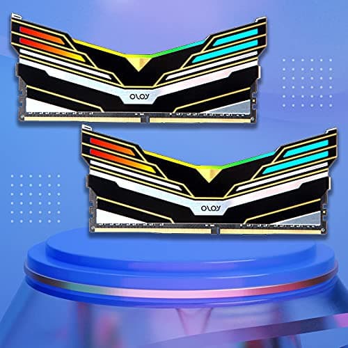 OLOy WarHawk RGB Black / Gold DDR4-3200 CL16 16GB (2x8GB) image