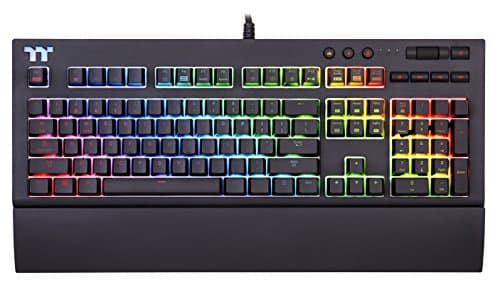 Thermaltake TT Premium X1 RGB Wired Cherry MX Blue Gaming Keyboard image