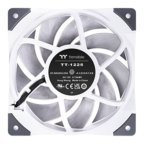 Thermaltake TOUGHFAN 120mm White PWM 58.35 CFM image
