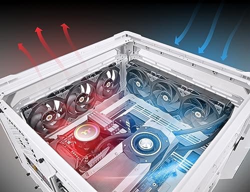 Thermaltake SWAFAN GT12 120mm Black PWM 58.17 CFM image