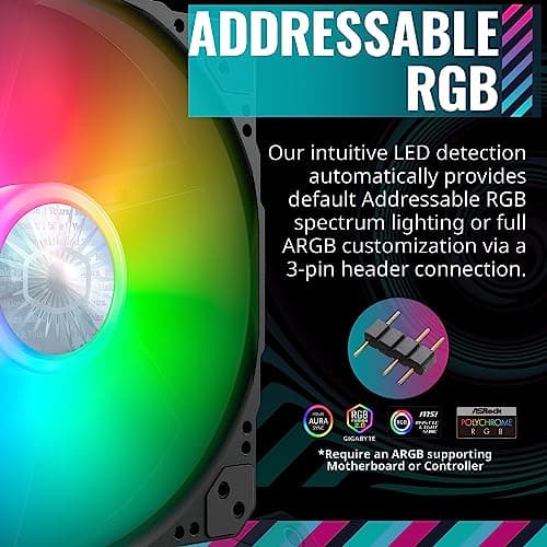 Cooler Master HAF 500 ATX Mid Tower Black Tempered Glass Side Panel image