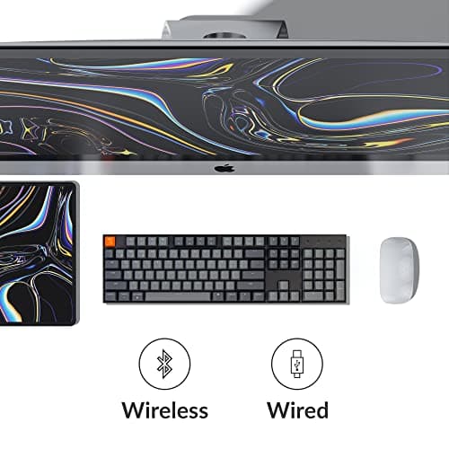 Keychron K10 RGB Bluetooth/Wired Hot-swappable Standard Mechanical Keyboard image