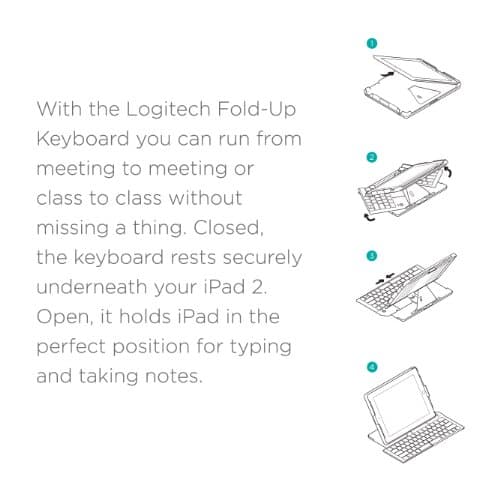 Logitech Fold-Up Bluetooth Mini Keyboard image
