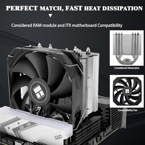 Thermalright Assassin King 120 MINI V2 Air 135mm Black / Silver image