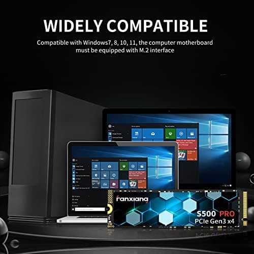 FanXiang S500 Pro 256GB M.2 SSD PCIe 3.0 x4 NVMe image