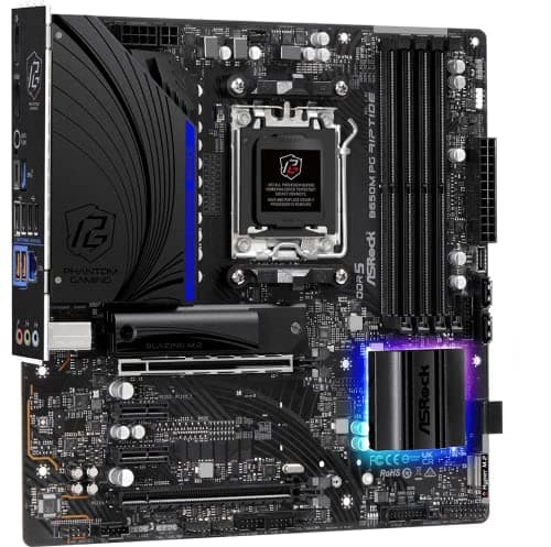 ASRock B650M PG RIPTIDE AM5 DDR5 Micro ATX image