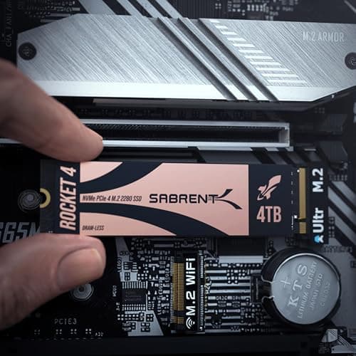 Sabrent Rocket 4 4TB SSD M.2-2280 PCIe 4.0 X4 NVMe image