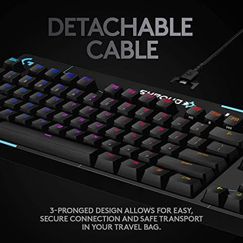 Logitech G Pro X Shroud RGB Wired Mechanical Gaming Keyboard image