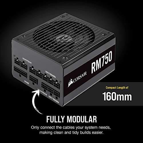 Corsair RM750 (2019) Black ATX 750W Fully Modular 80+ Gold image