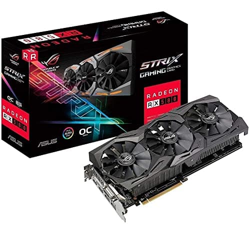 Asus ROG STRIX Radeon RX 580 8GB GDDR5 Black image