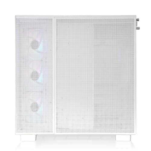 Thermaltake View 380 XL ATX Mid Tower (Snow) White Tempered Glass image