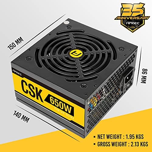 Antec CSK ATX 650W Non-Modular 80+ Bronze Certified image
